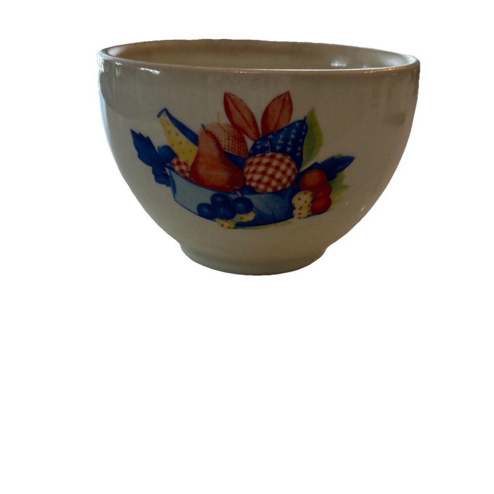 1940s Calico Berry Universal Cambridge Bowl Gorgeous Graphics 5x4 No Chips/Crack